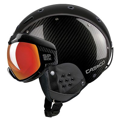 Превью Шлем горнолыжный Шлем горнолыжный CASCO SP-6 Visor Limited Carbon Black (07.2574)
